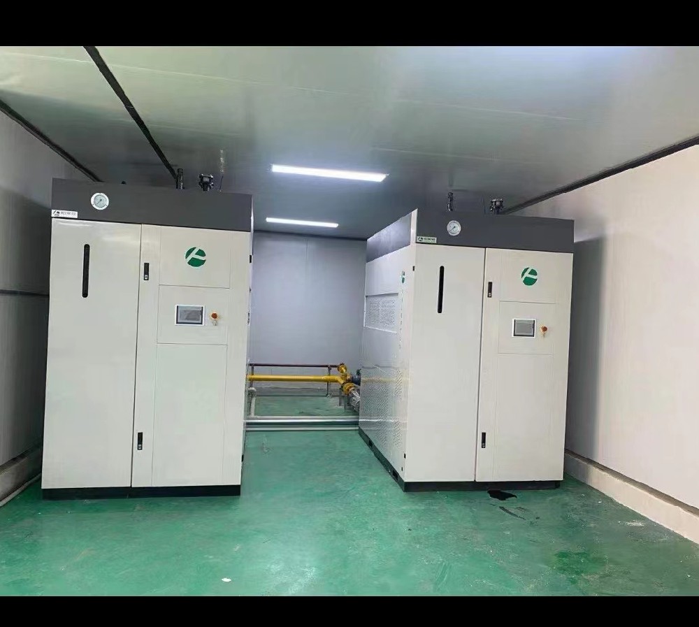 多臺全預混蒸汽發生器應用于化妝品行業